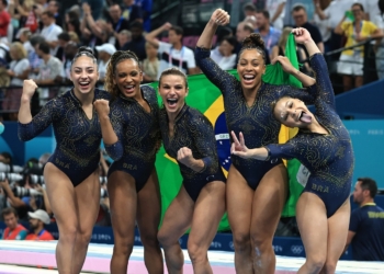 Medalha de bronze é a primeira do Brasil na ginástica artística por equipe feminina